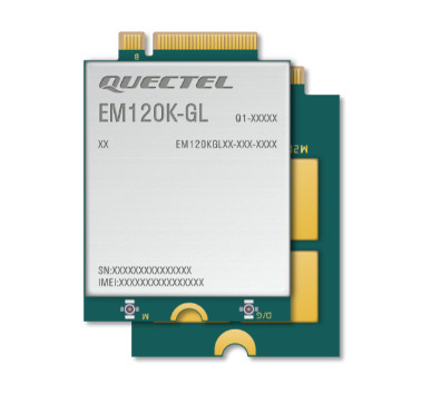 Modules sans fil LTE-A EM120K-GL 4G IoT pratiques 30x42x2.3mm