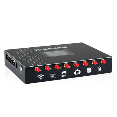 Carte multi SIM sans fil de routeur de liaison de bande passante extérieure X5 5G avec batterie