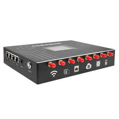 Carte multi SIM sans fil de routeur de liaison de bande passante extérieure X5 5G avec batterie