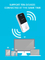 Routeur mobile pratique de WiFi de RoHS 5G, routeur portatif universel de WiFi pour le voyage